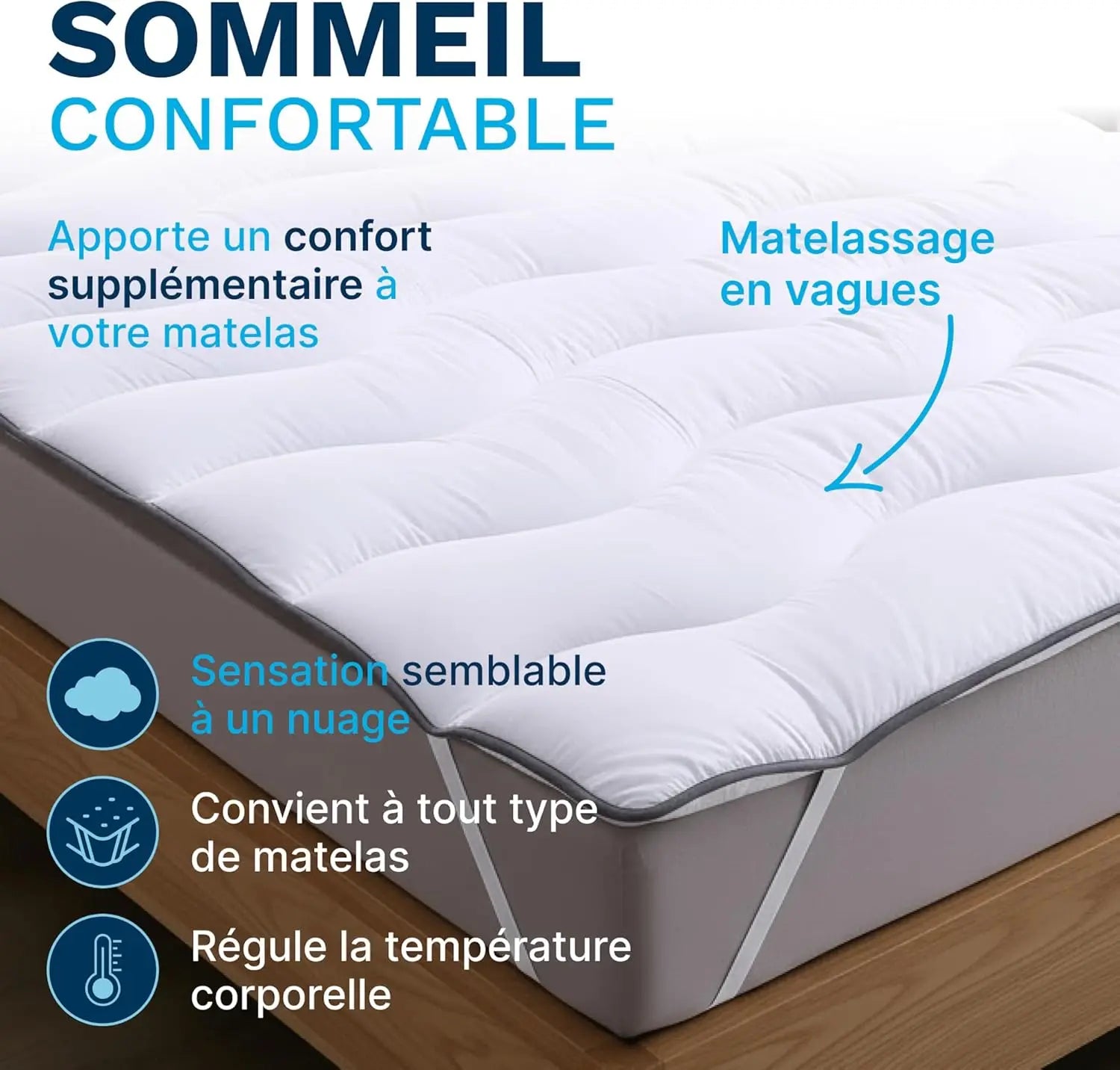 CELUNAIRE — Surmatelas Effet Nuage